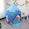 Child outdoor tent garden Auto Starter play house 3pc Ocean World Kids Play Tent with ball pit Tunnel Toddlers Play Castle